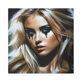 Sad World 28 Metal Print