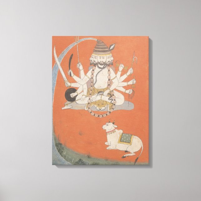 Sadashiva, Rajasthan Canvas Print (Front)