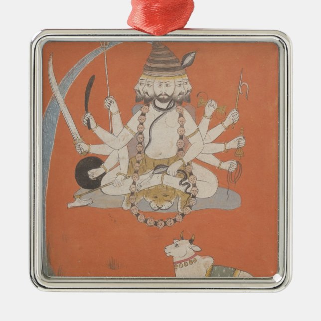 Sadashiva, Rajasthan Metal Ornament (Front)