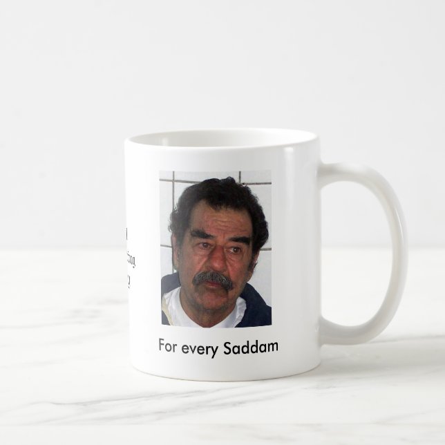 Saddam Hunt Coffee Mug (Right)
