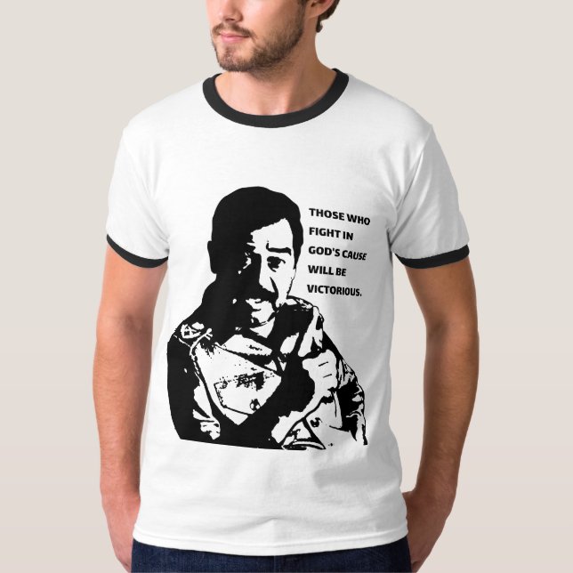 Saddam Hussain T-Shirt (Front)