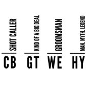 Saddle Brown Calvin Imitation Leather Hip Flask (Examples)