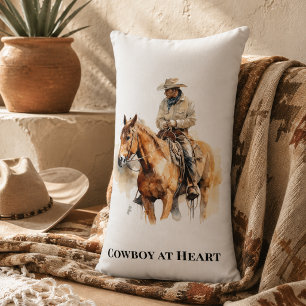 Saddle Life Western Bedroom Accent Lumbar Pillow