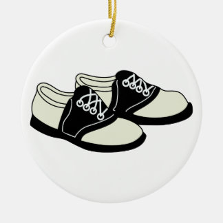 Saddle Shoes Ceramic Ornament