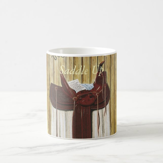 Saddle Up Coffee Mug (Center)