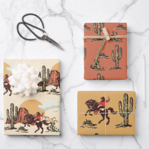 Western wrapping paper 🤠 we are OBSESSED yall!! #westernstyle