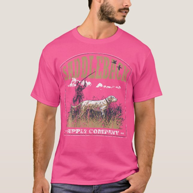 Saddleback Hunting Labrador Logo T-Shirt (Front)