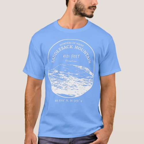 Saddleback Mountain Maine T_Shirt