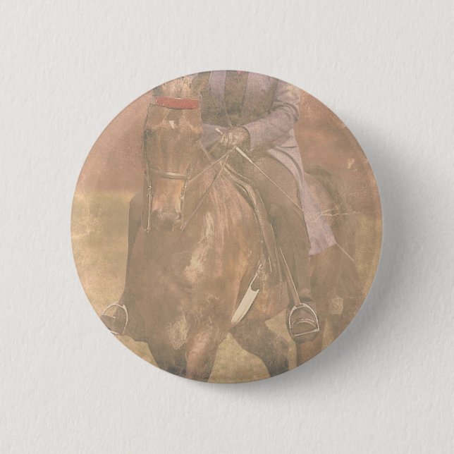 Saddlebred Dreams Pinback Button (Front)