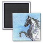 Saddlebred Horse Art Magnet at Zazzle