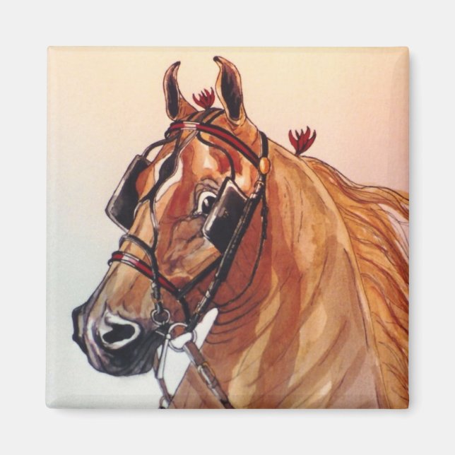 Saddlebred Horse Magnet (Front)