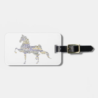 Saddlebred Luggage Tag