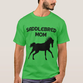 Saddlebred Mom Horses boy T-Shirt