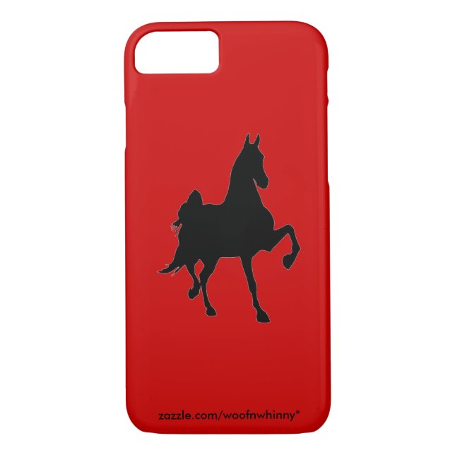 Saddlebred Silhouette Case-Mate iPhone Case (Back)