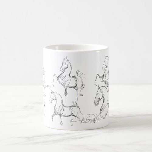 Saddlebred Sketches Mug
