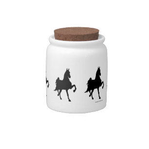 Saddlebreds on Parade Candy Jar