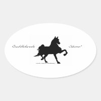 Saddlebreds Shine! Sticker