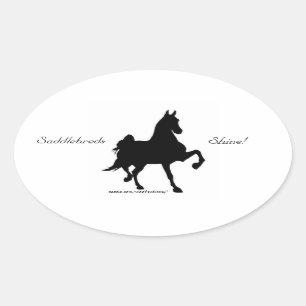 Saddlebreds Shine! Sticker
