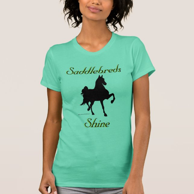 Saddlebreds Shine T-Shirt (Front)