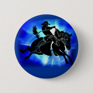 Saddlebronc 202 pinback button