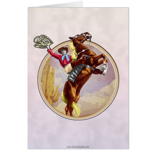 Saddled and Ready... Cards (Front)