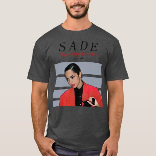 Sade Adu Aesthetic Fan Design T_Shirt