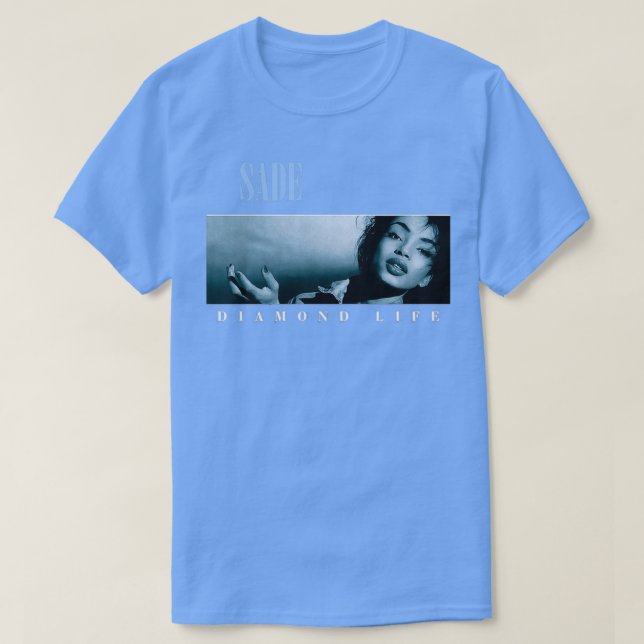 Sade Diamond Life Transparent T-Shirt (Design Front)