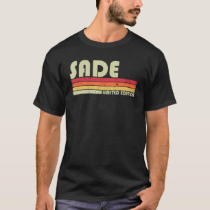 SADE Name Personalized Retro Vintage 80s 90s Birth T-Shirt