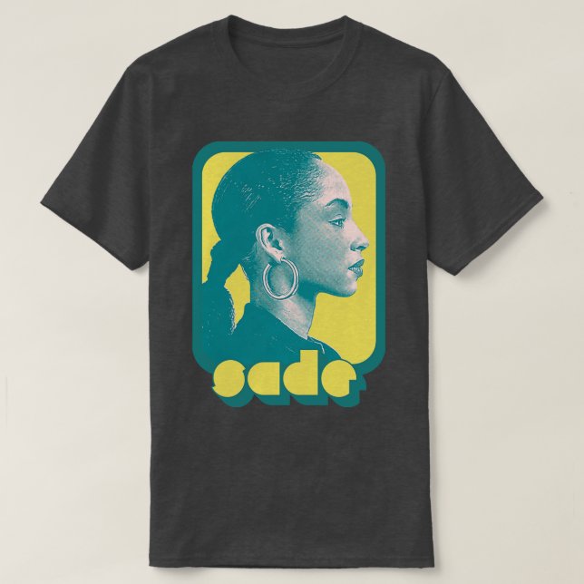 Sade Retro Style Original Fan Art Design 1 T-Shirt (Design Front)