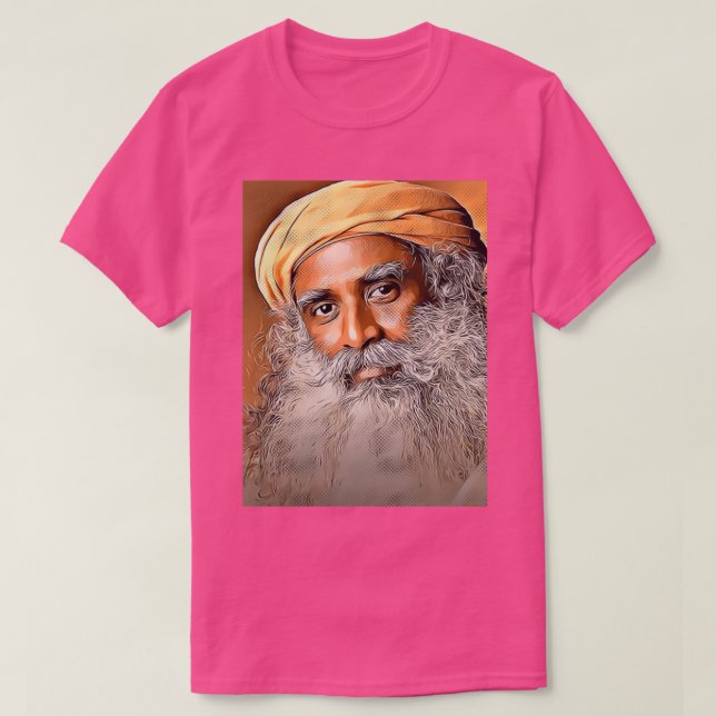 Sadhguru Jaggi Vasudev 3 T-Shirt (Design Front)