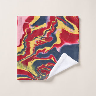 Sadie 1 Crazy Colorful Abstract Bath Towel Set