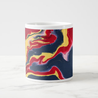 Sadie 1 Crazy Colorful Abstract Drink Mug