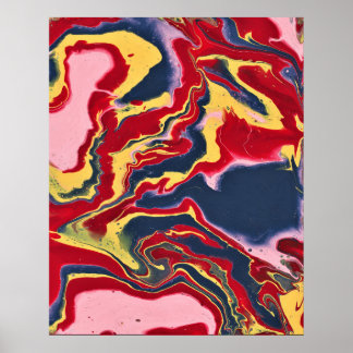 Sadie 1 Crazy Colorful Abstract Print