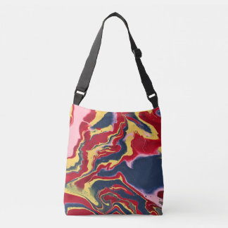 Sadie 1 Crazy Colorful Abstract Tote Bag