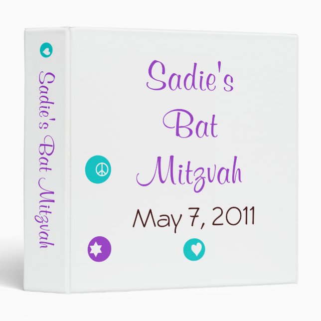 Sadie custom binder (Front/Spine)