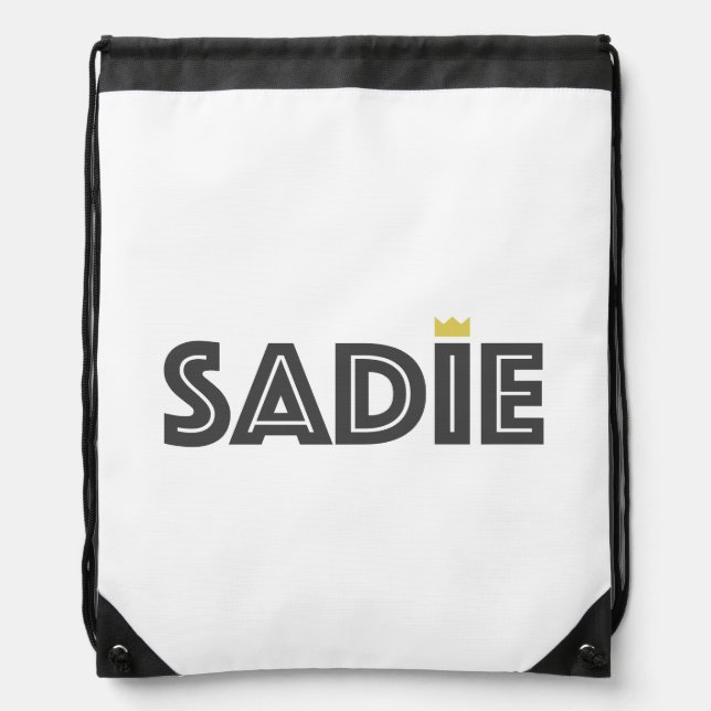 Sadie Drawstring Bag (Front)