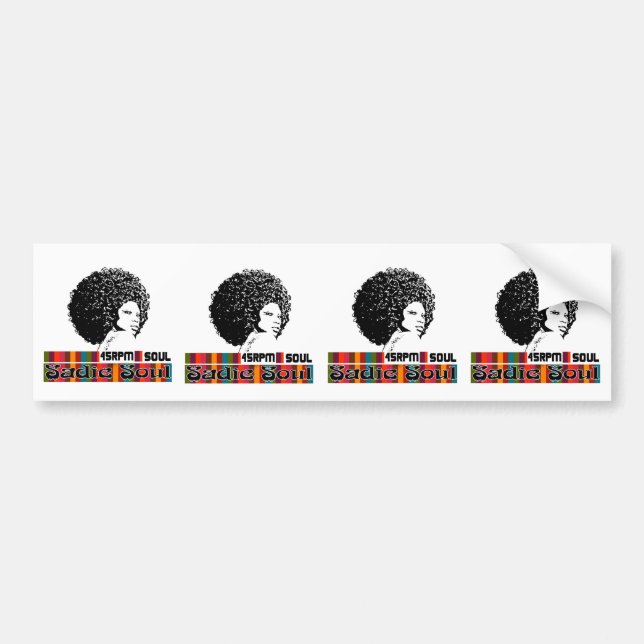 Sadie Soul sticker 4-pack (Front)