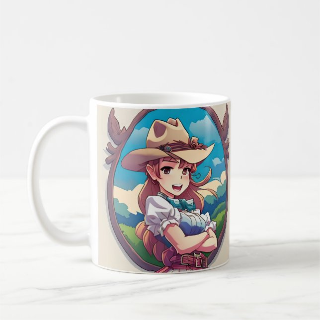 Sadie The Cowgirl Coffee Mug (Left)