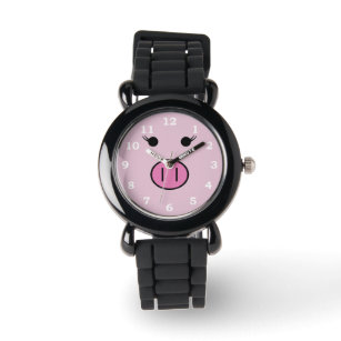 Sadie the Pink Pig ~ Cute Girly Kawaii Watch