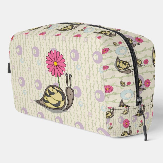Sadie the Snail Dopp Kit (Right Corner)