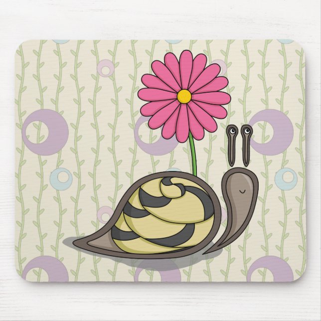 Sadie the Snail Mousepad (Front)