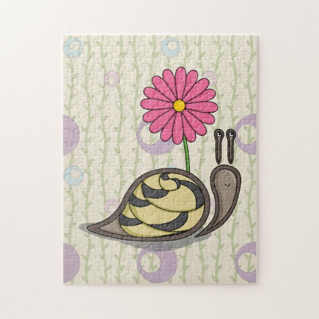 Sadie the Snail Puzzle (Vertical)