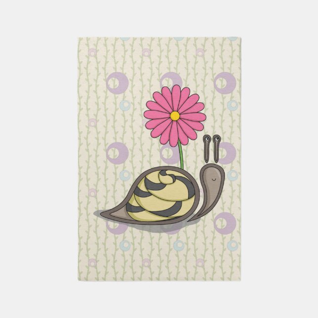 Sadie the Snail Rug (Front (Vertical))