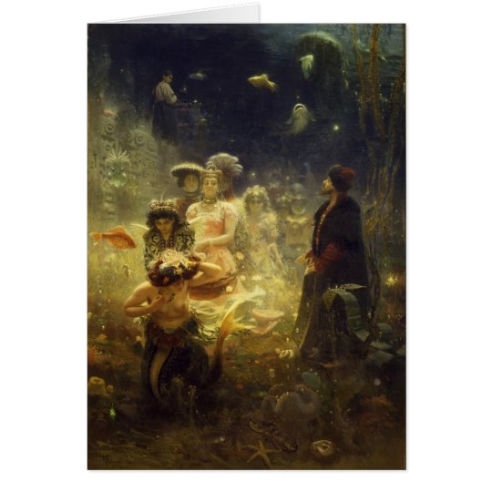 Sadko in the Underwater Kingdom Ilya Repin Mermaid