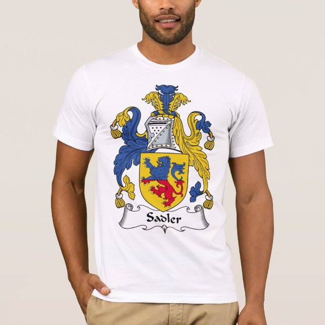 Sadler Family Crest T-Shirt (Front)