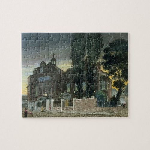 Sadlers Wells 1826 coloured engraving Jigsaw Puzzle