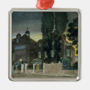 Sadler's Wells, 1826 (coloured engraving) Metal Ornament