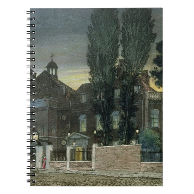 Sadler's Wells, 1826 (coloured engraving) Notebook (Front)