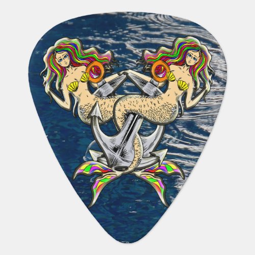 Sadly mermaids at anchor guitar pick