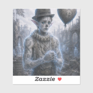Sadness / Clown / Abandoned Zoo Sticker